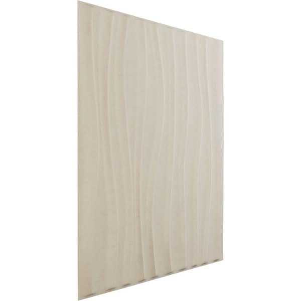 19 5/8in. W X 19 5/8in. H Shoreline EnduraWall Decorative 3D Wall Panel Covers 2.67 Sq. Ft.